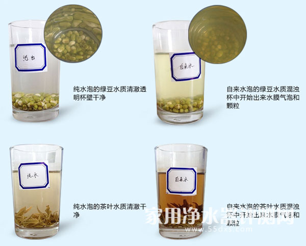 美的MRO102-5净水器TDS水质实验对比：